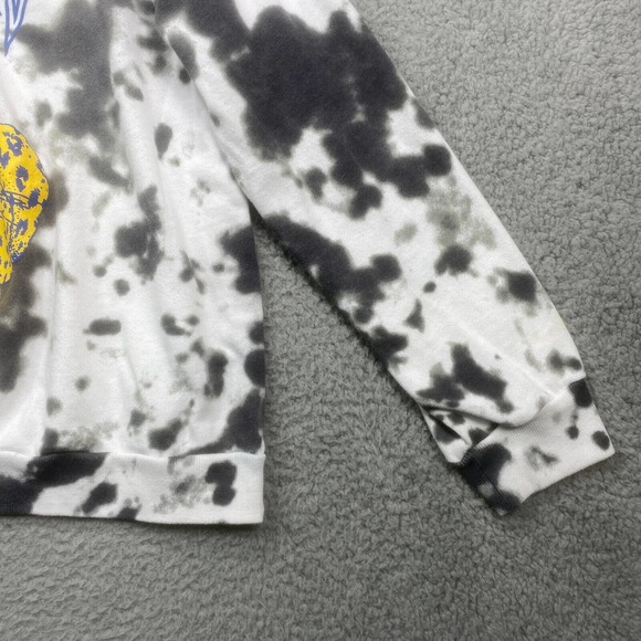 Def Leppard Sweatshirt Womens XL Music Band Tie Dye Boxy Cozy - Picture 6 of 11